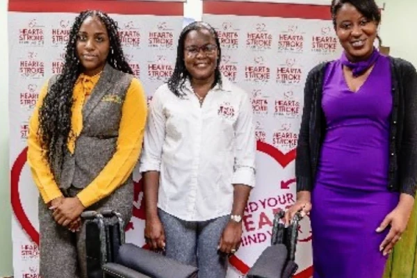 ECAB Donates to the Heart and Stroke Foundation, Antigua & Barbuda